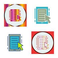 icono de vector de ebook