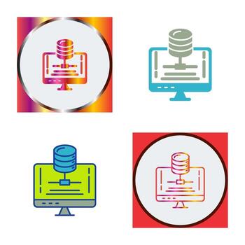 icono de vector de servidor