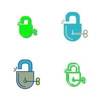 Unlock Vector Icon