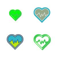 Heart Beat Vector Icon