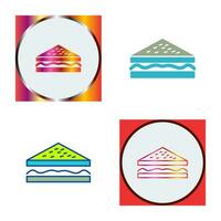 Unique Sandwich Vector Icon