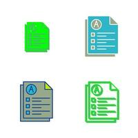 Exam Vector Icon