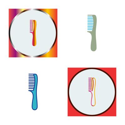 Comb Vector Icon