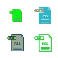 RSS Vector Icon