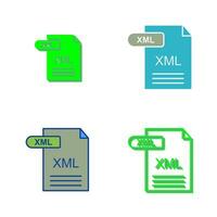 XML Vector Icon