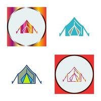 Tent Vector Icon