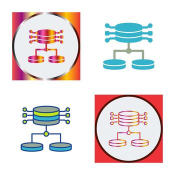 Structured Data Vector Icon