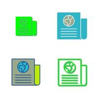 Newspaper Vector Icon