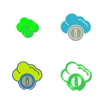 Cloud Computing Vector Icon