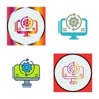 Synchronization Vector Icon