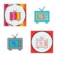 Old TV Vector Icon