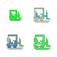 Forklift Vector Icon