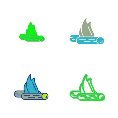 Bon Fire Vector Icon