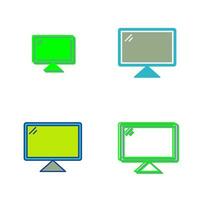 Computer Vector Icon