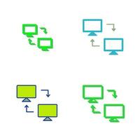 Sharing Systems Vector Icon