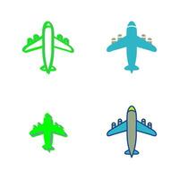 Flying Airplane Vector Icon