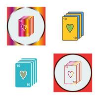 Deck of Cards Vector Icon