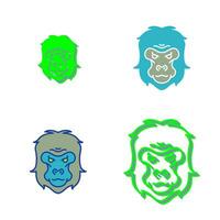 Gorilla Vector Icon