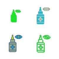 Eye Drop Vector Icon