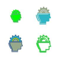 Machine Learning Vector Icon