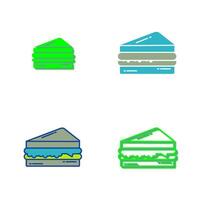 Sandwich Vector Icon