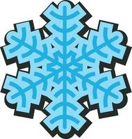 Paper Snowflake vector editable