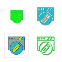 Usb Flash Drive Vector Icon