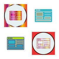 Web Design Vector Icon