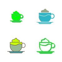 Latte Vector Icon