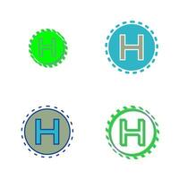 Helipad Vector Icon