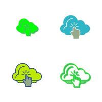 Cloud Computing Vector Icon