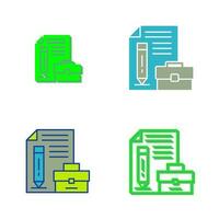 Portfolio Vector Icon