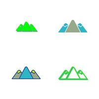 Mountain Vector Icon