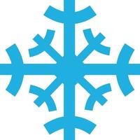 snowflake icon editable vector on white background