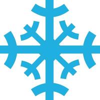 snowflake icon editable vector on white background