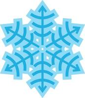 copo de nieve icono editable vector en blanco antecedentes
