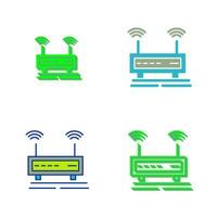 icono de vector de señales wifi