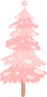 roze Kerstmis boom png