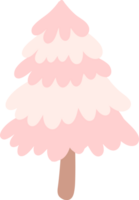 roze Kerstmis boom png