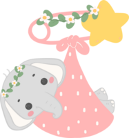 baby doccia elefante png