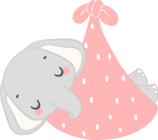 Baby shower elephant png
