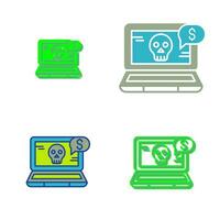 Online Fraud Vector Icon