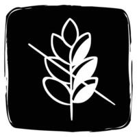 Gluten free vector icon.