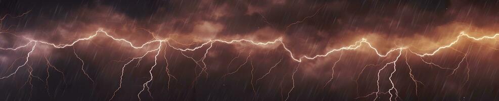 flat thunder lightning texture. Generative AI photo