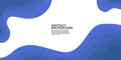 Vector wave Fluid abstract background banner