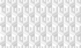 Abstract white and grey geometric background texture vector