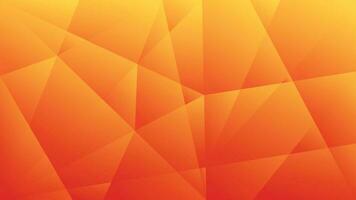 Red and yellow gradient polygon abstract background vector