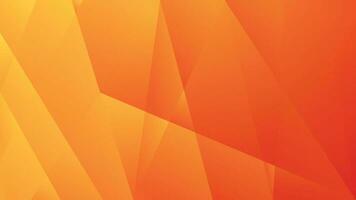 Red and yellow gradient polygon abstract background vector