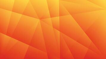 Red and yellow gradient polygon abstract background vector