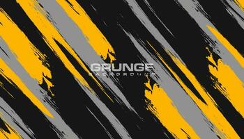 Black and yellow textured vector grungy background